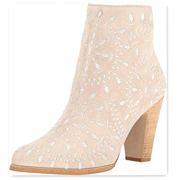 Matisse Springfield Embroidered Suede Bootie - Picture 1 of 8